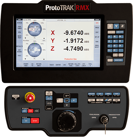 Toolroom Ops and Production Ops on TRAK Toolroom Machining Centers