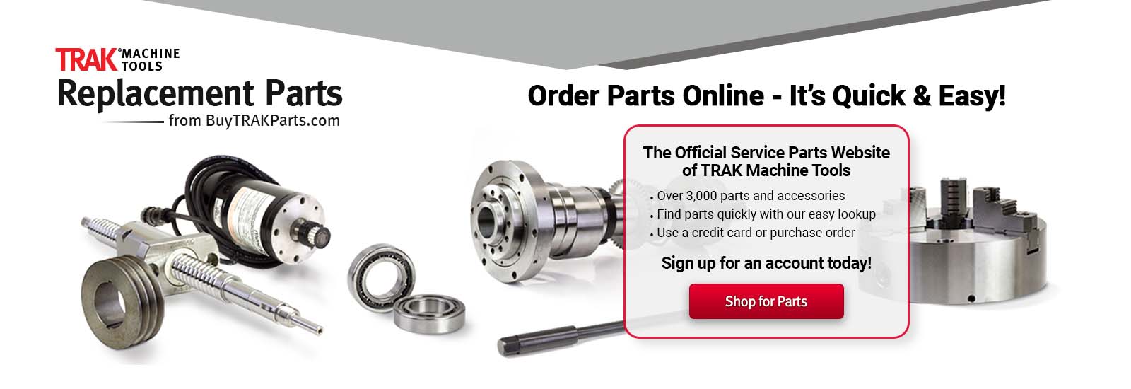 Buy Replacement Parts Online at BuyTrakParts.com