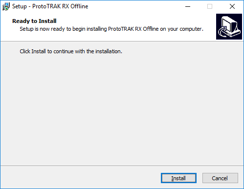 ProtoTRAK RX CNC Offline Software Instructions - Ready to Install - Upgrading from Older Version