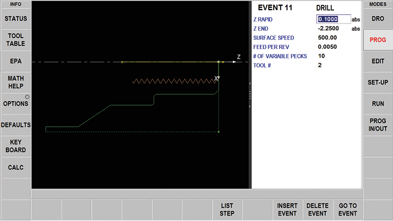 RLX CNC Touchscreen - Tap to Enter