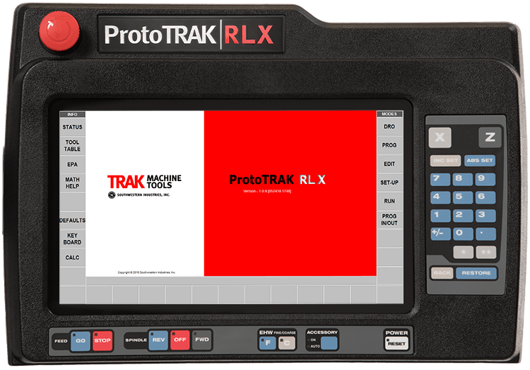 The ProtoTRAK RLX CNC for the 30120RX Lathe