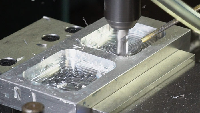 ProtoTRAK RMX CNC Adaptive Tool Path in Action