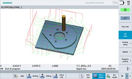 Program Simulations - SINUMERIK ONE