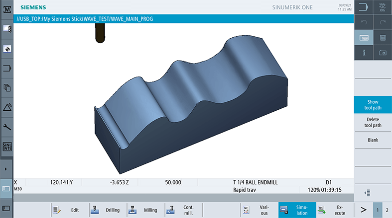 Using Program Simulations - SINUMERIK ONE