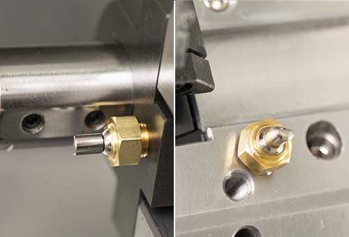 Coolant Through Turret