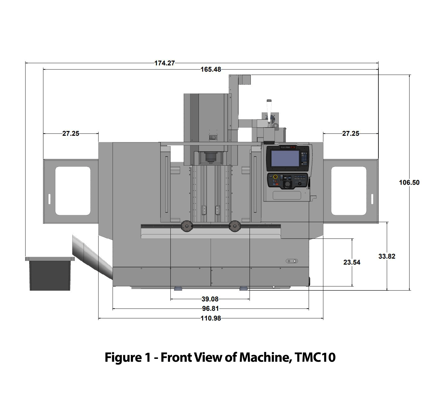 TRAK TMC10 Toolroom Machining Center