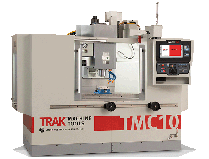 TRAK Toolroom Machining Centers featuring the ProtoTRAK RMX CNC