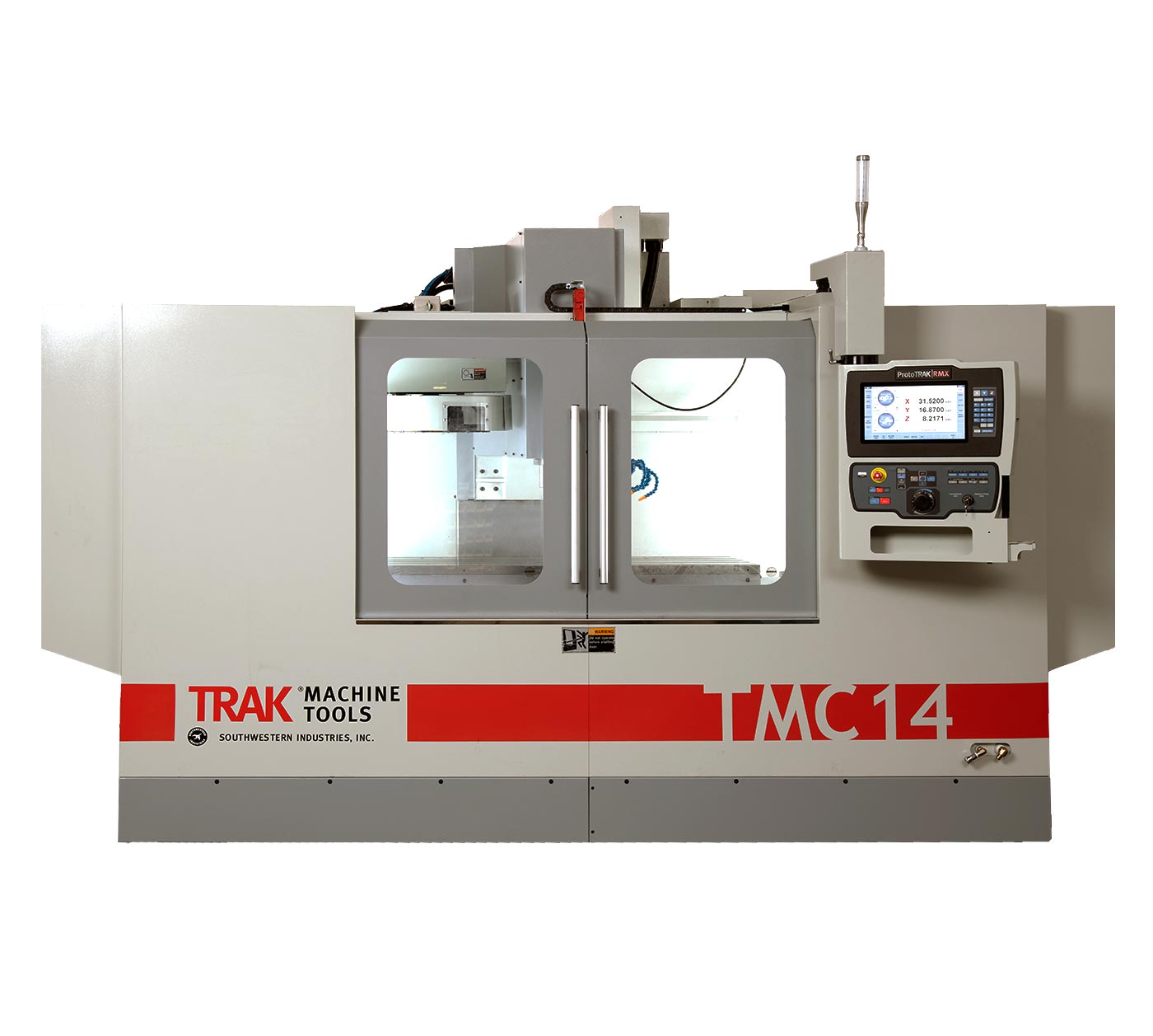 Centro de Mecanizando Toolroom TRAK TMC14 con el CNC ProtoTRAK RMX