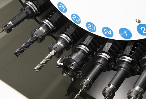 Carrusel de Herramientas de 24 Estaciones - TRAK Machine Tools