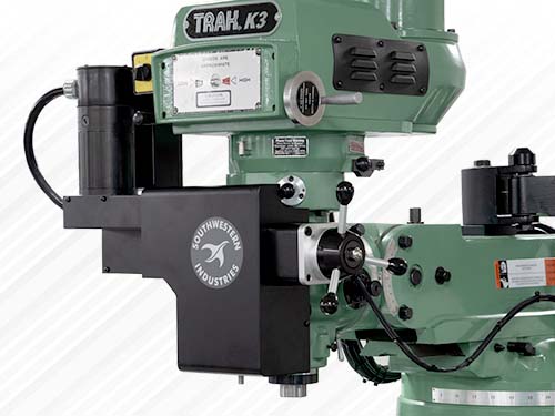TRAK K3 KMX-3 Knee Mill featuring the ProtoTRAK KMX CNC
